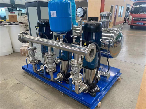 无负压供水机组